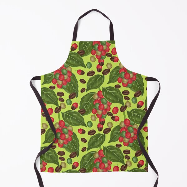 Item preview, Coffee Plant Pattern Art designed and sold by Ayesha Saleem.