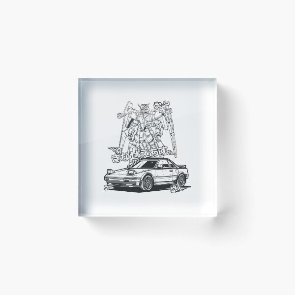 Item preview, Gundam Toyota Trueno AE 86 Design  designed and sold by TrilogyMerch.