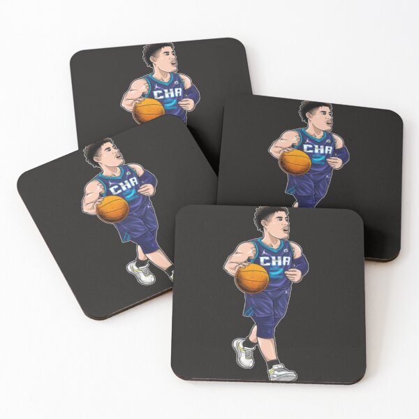 Item preview, Lamelo Ball Hornets Cartoon designed and sold by GoldenRainzkx.