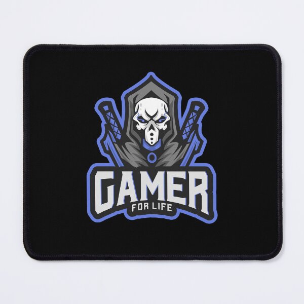 Item preview, Gamer for Life with Skull Masked Ninja designed and sold by PRIVARSHU.