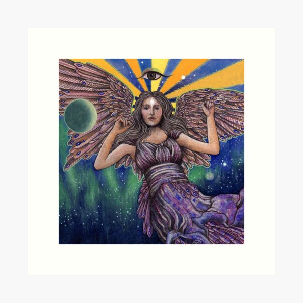 Sky Deva Art Print