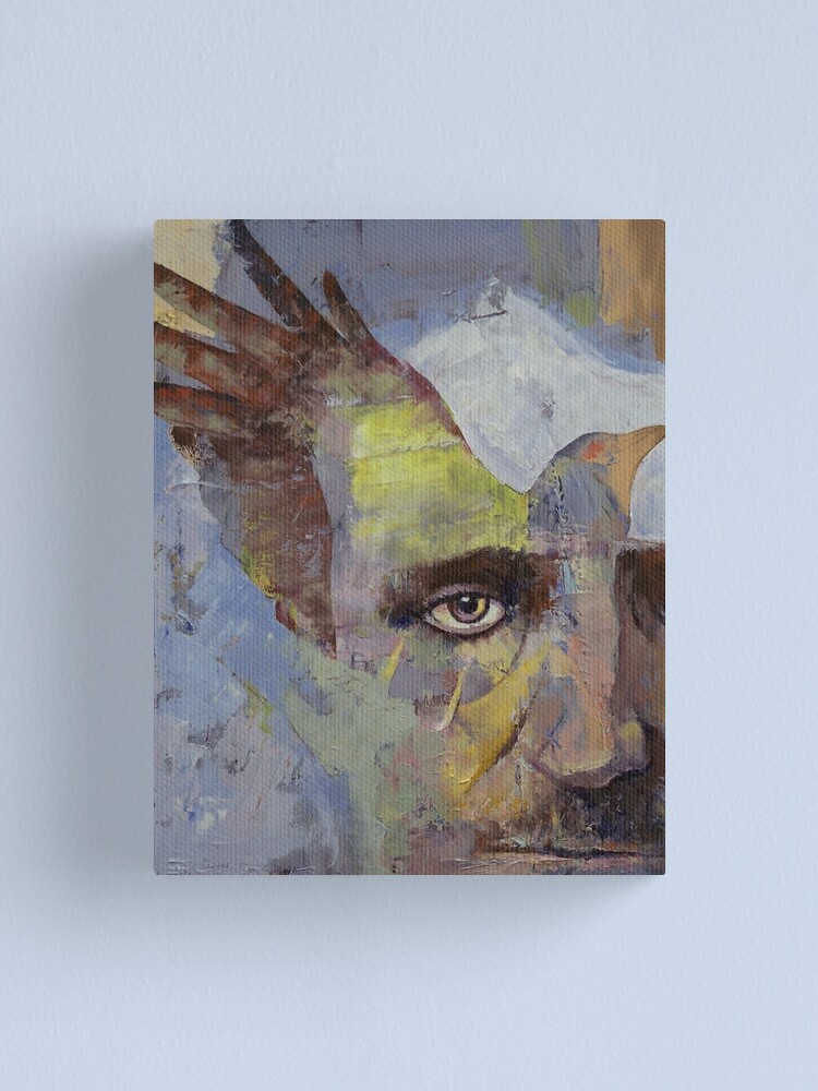 Alternate view of Poe Canvas Print