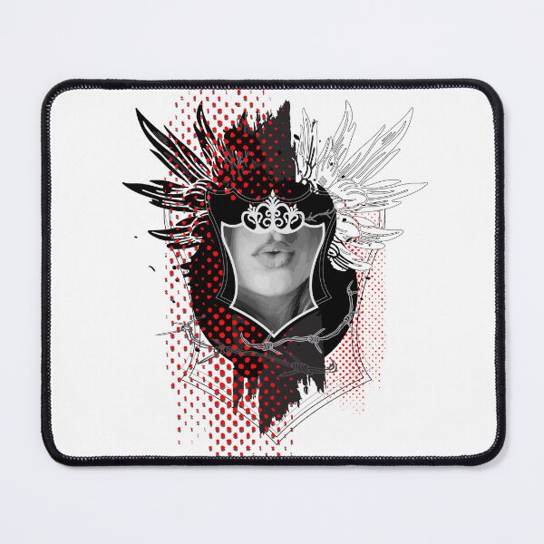 Item preview, Fatal lips / Femme Fatale Trash polka designed and sold by Sima Sirus.