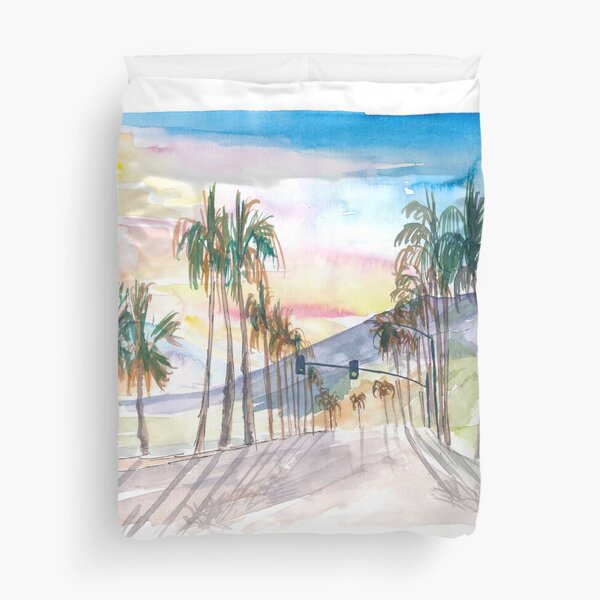 Item preview, Palm Springs Avenue with Californian Sunset designed and sold by artshop77.
