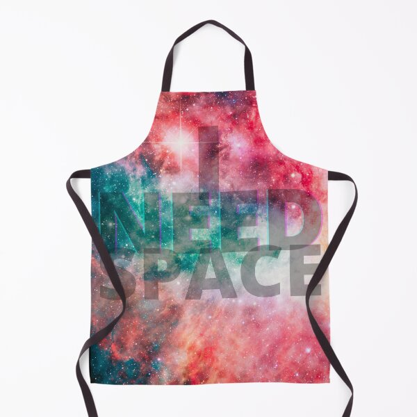 Item preview, I Need Space - Pink, Orange, Teal Galaxy designed and sold by Quirkdom.