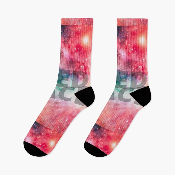Artikelvorschau, Ich brauche Platz - Pink, Orange, Teal Galaxy entworfen und verkauft von Quirkdom.