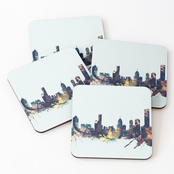 Artikelvorschau, Melbourne Skyline entworfen und verkauft von ArtPrints.