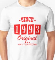 Since 1993 Original Aged To Perfection Unisex T-Shirt