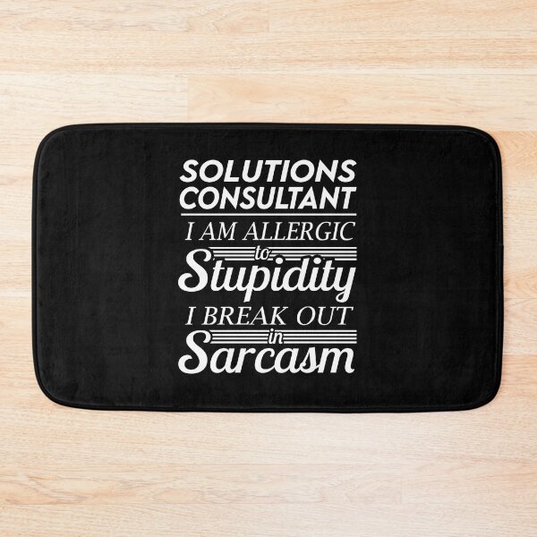Item preview, Solutions Consultant T Shirt - Sarcasm Job Gift Item Tee designed and sold by alexandraf49.