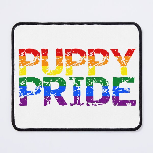 Item preview, Puppy Pride Rainbow LGBTQ+ designed and sold by StudioFourty2.