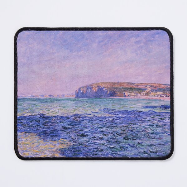 Item preview, High resolution Monet - Shadows on the Sea - The Cliffs at Pourville designed and sold by goldenanchor.