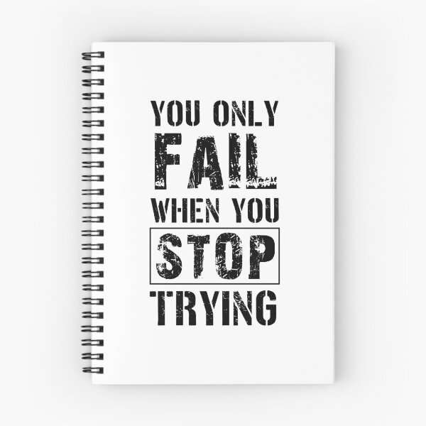 Item preview, Funny Workout, You Only Fail When You Stop Trying, Gift For Bodybuilding, Weightlifting, Powerlifting, Crossfit, WOD, Fitness, Cute Gym, sarcastic Rude Offended saying, boyfriend girlfriend designed and sold by joygift369.