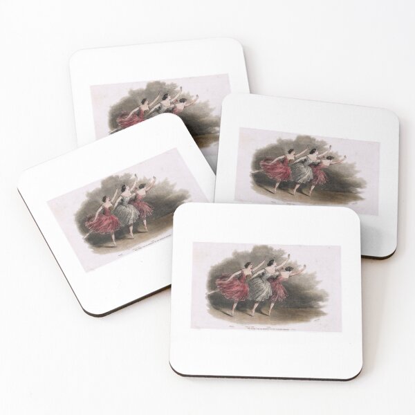 Item preview, Ballet Dancers In A Beautiful Art Print  designed and sold by MHirose.