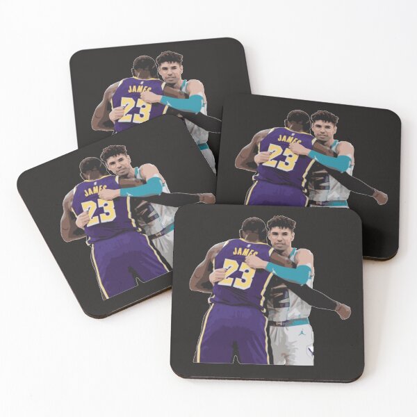 Item preview, Lebron James x Lamelo Ball Encouraging Hug designed and sold by GoldenRainzkx.