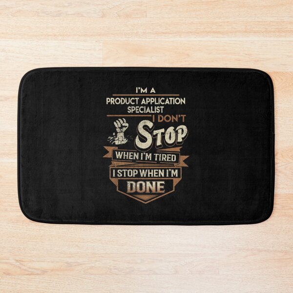 Item preview, Product Application Specialist T Shirt - I Stop When Done Job Gift Item Tee designed and sold by natalinedk.