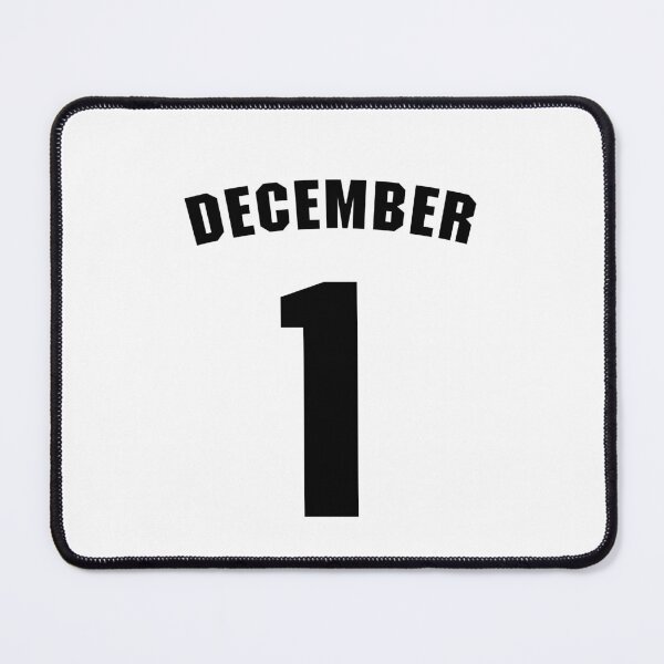 Item preview, Date of birth  1 December  birthday gift sport design designed and sold by Panya-Design.