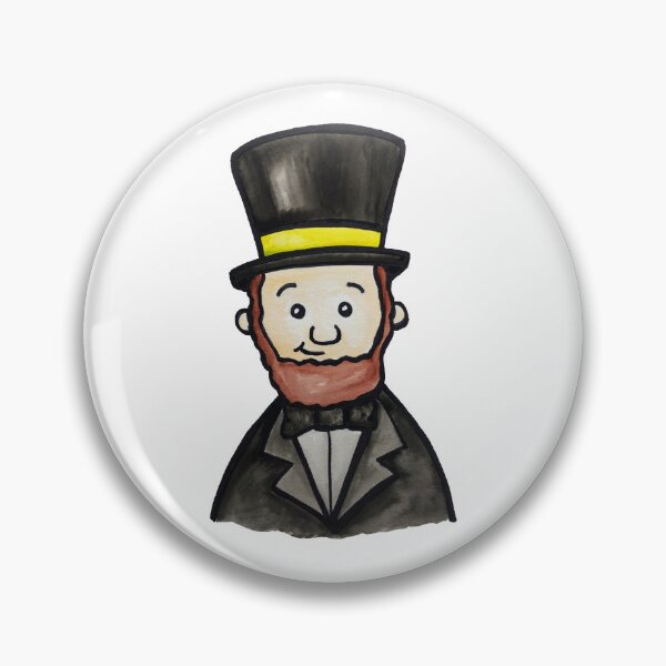 Item preview, Abraham Lincoln Watercolor designed and sold by kmstudio.