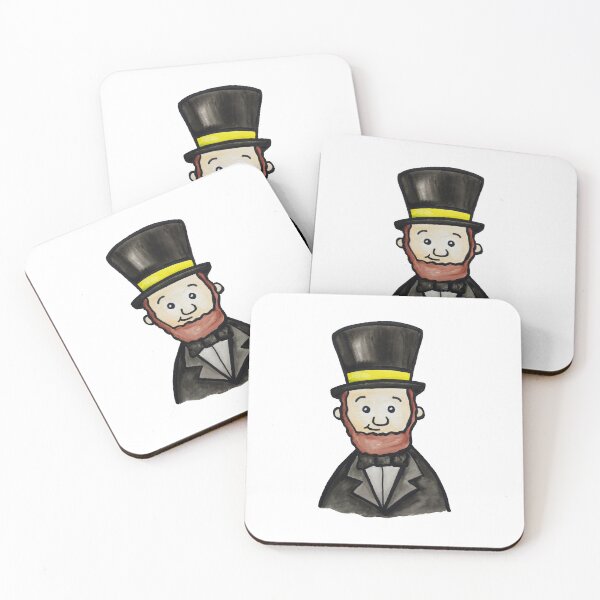 Item preview, Abraham Lincoln Watercolor designed and sold by kmstudio.