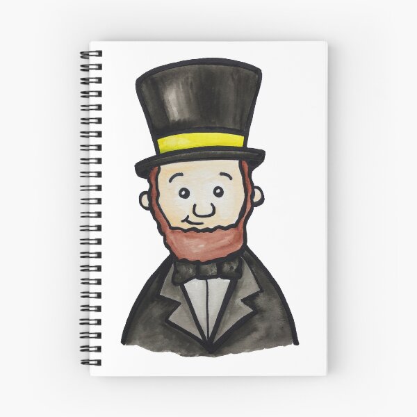 Item preview, Abraham Lincoln Watercolor designed and sold by kmstudio.
