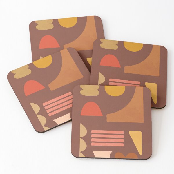 Item preview, Colorful Modern Abstract Shapes 3 designed and sold by technicolorable_art.