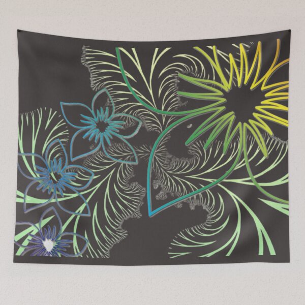 Item preview, Floral background leaf leaves flowers lovers designed and sold by BestDesign87.