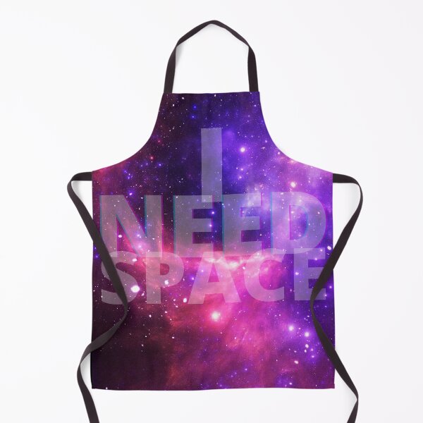 Item preview, I Need Space - Pink, Purple Galaxy designed and sold by Quirkdom.
