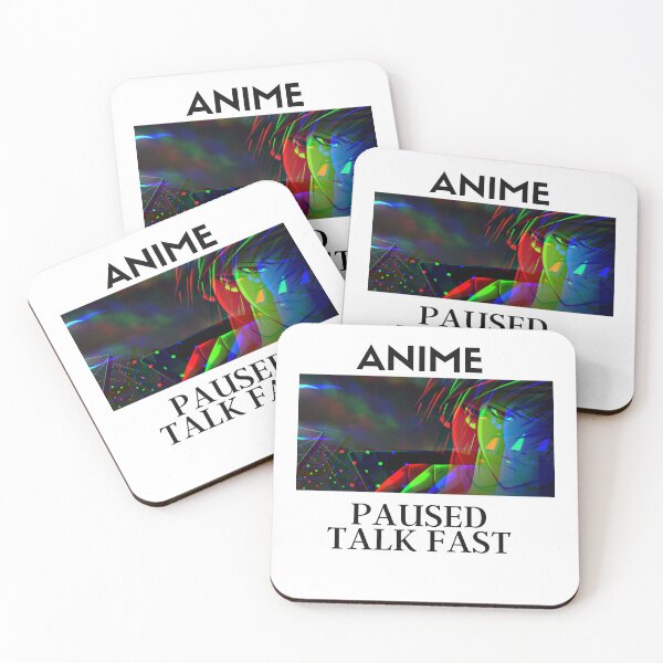 Item preview, Anime Paused Talk Fast designed and sold by shahadat76.