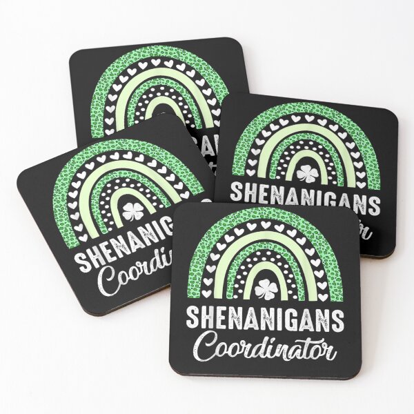 Item preview, Shenanigans Coordinator Rainbow St Patricks Day Teacher Gift T-Shirt designed and sold by Cailyfixnity.