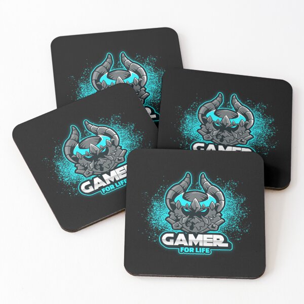 Item preview, Gamer for Life with Armored Silver Warrior designed and sold by PRIVARSHU.