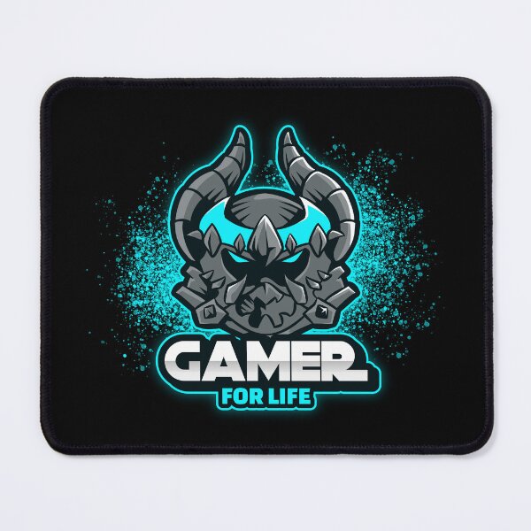 Item preview, Gamer for Life with Armored Silver Warrior designed and sold by PRIVARSHU.
