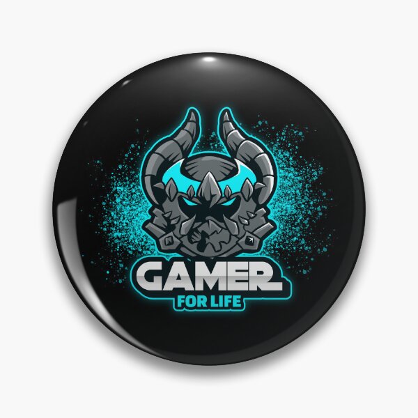 Item preview, Gamer for Life with Armored Silver Warrior designed and sold by PRIVARSHU.