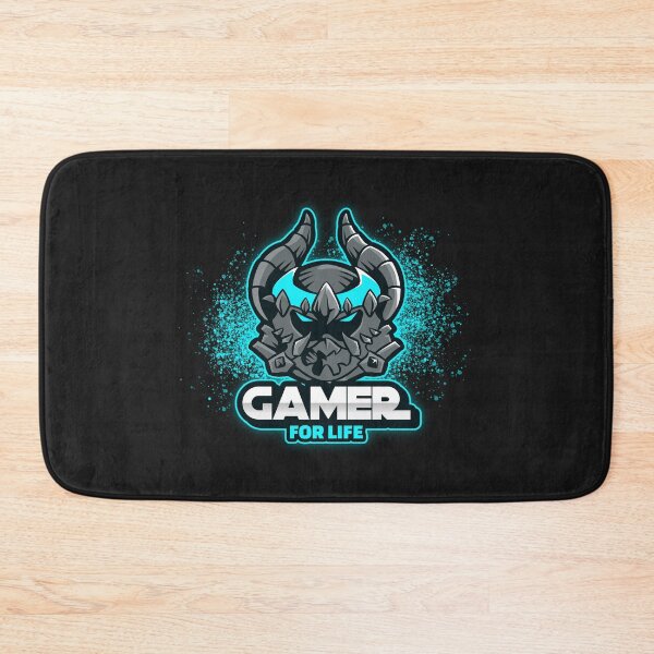 Item preview, Gamer for Life with Armored Silver Warrior designed and sold by PRIVARSHU.