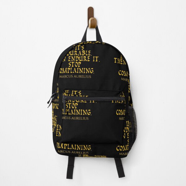 Item preview, Marcus Aurelius Quote - If Its Endurable Then Endure It Stop Complaining - Endure - Gold designed and sold by PhiloJourney.