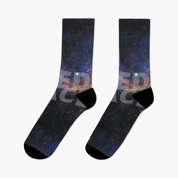 Artikelvorschau, Ich brauche Platz - dunkelblaue, orangefarbene Galaxie entworfen und verkauft von Quirkdom.