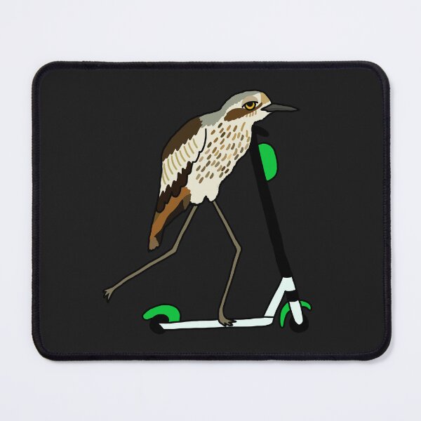 Item preview, Bush-stone Curlew on a Scooter Black designed and sold by Digitaldingo.