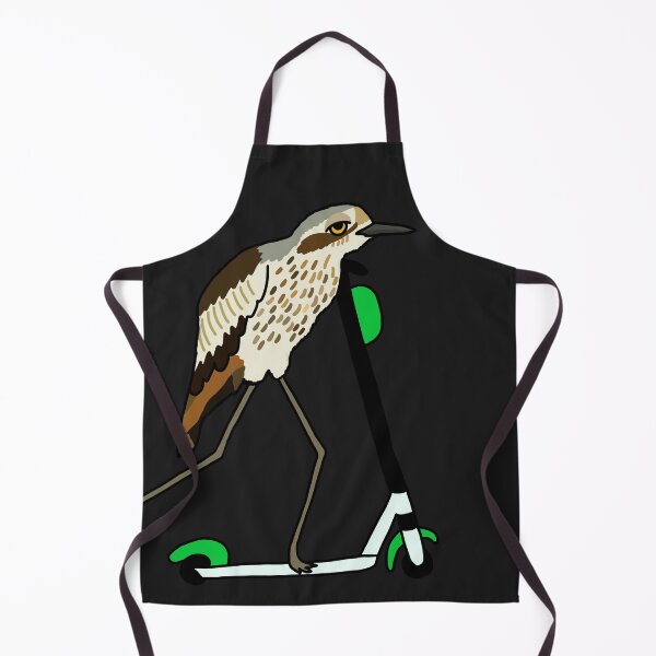 Item preview, Bush-stone Curlew on a Scooter Black designed and sold by Digitaldingo.