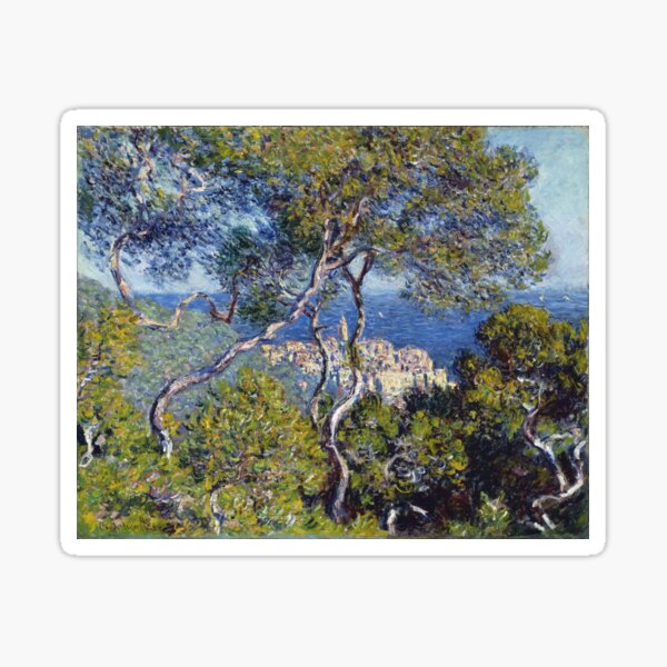 Vista previa del artículo con la obra «Claude Monet - Bordighera, 1884», diseñado y vendido por artcenter.
