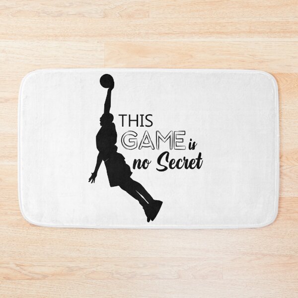 Item preview, THIS GAME IS NOT SECRET - Basketball black and white designed and sold by vooART.