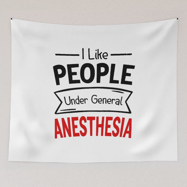 Item preview, I Like People Under General Anesthesia Funny Anesthesiology Saying Gift designed and sold by BestComicss.