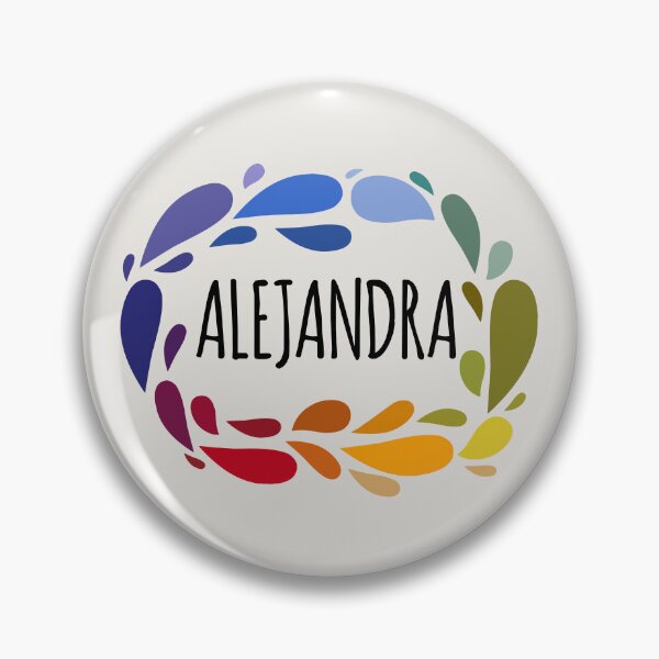 Item preview, Alejandra Name Cute Colorful Gift Named Alejandra designed and sold by kindxinn.