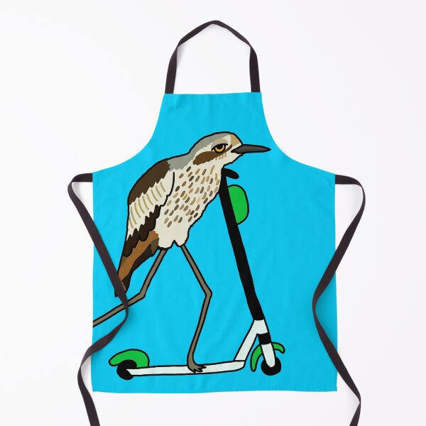 Item preview, Bush-stone Curlew on a Scooter Blue designed and sold by Digitaldingo.