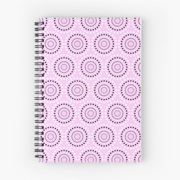 Item preview, POLKA DOT CIRCLES PATTERN. BLACK WHITE AND PINK. designed and sold by 5hertz.
