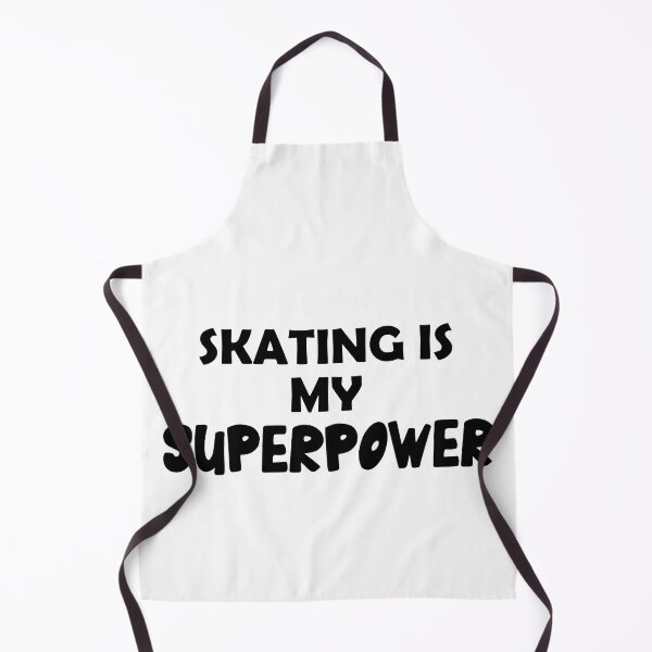 Item preview, Skating Is My Superpower , Funny Simple Text Black And White Font designed and sold by Every Pet Shirts.