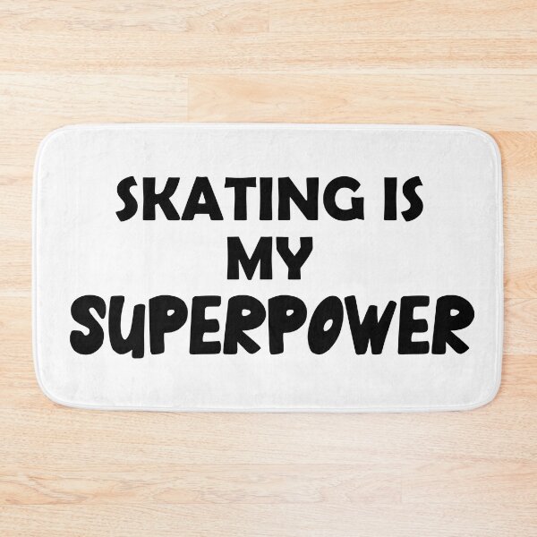 Item preview, Skating Is My Superpower , Funny Simple Text Black And White Font  designed and sold by Every Pet  Shirts.