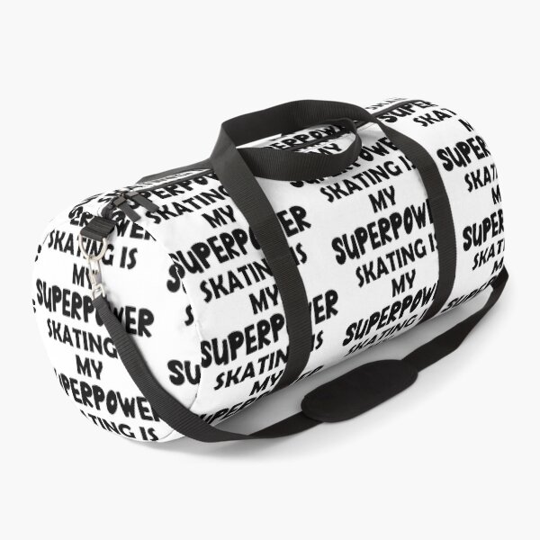 Item preview, Skating Is My Superpower , Funny Simple Text Black And White Font designed and sold by Every Pet Shirts.