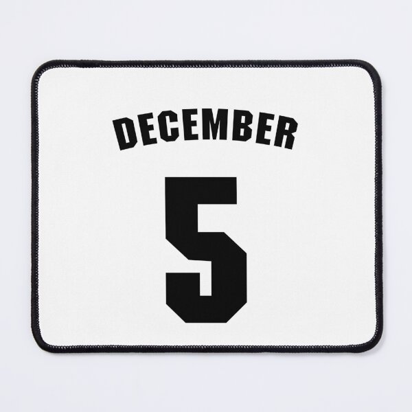 Item preview, Date of birth 5 December birthday gift sport design designed and sold by Panya-Design.