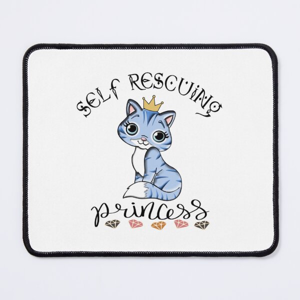 Item preview, Self Rescuing Princess                     designed and sold by AlbomaHome.