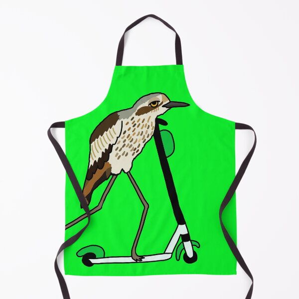 Item preview, Bush-stone Curlew on a Scooter Green designed and sold by Digitaldingo.