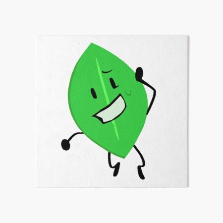 Bfb Leafy Intro Pose Bfdi Assets By - Bfb Intro Poses Bfdi Asset