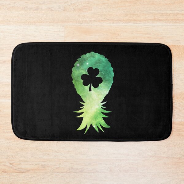 Item preview, Galaxy Upside Down Pineapple St Patricks Day Lucky Shamrock designed and sold by LemoBoy.